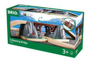 Eisenbahnviadukt mit Falltür