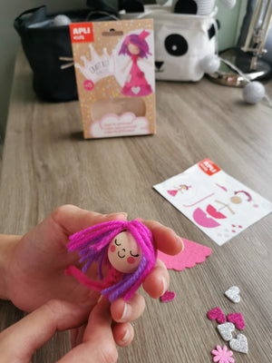 Kunstset – Rosa Prinzessin - tablude.com