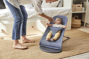 Babywippe BLISS MESH – Hellblau