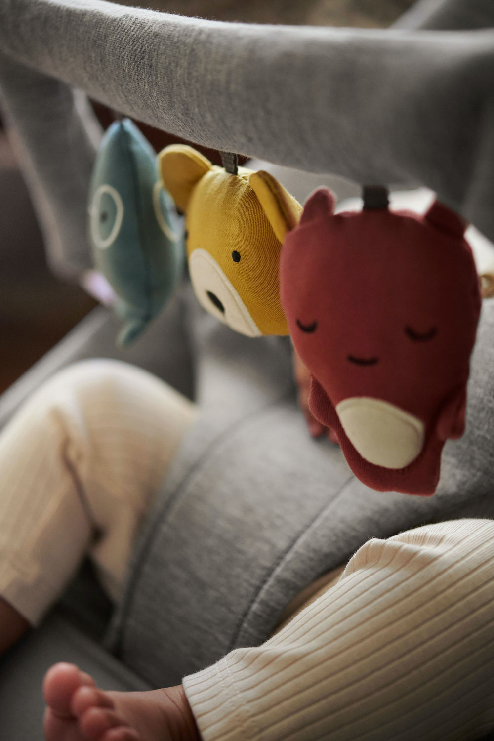 Spielzeug für Babywippe BALANCE – Soft Friends