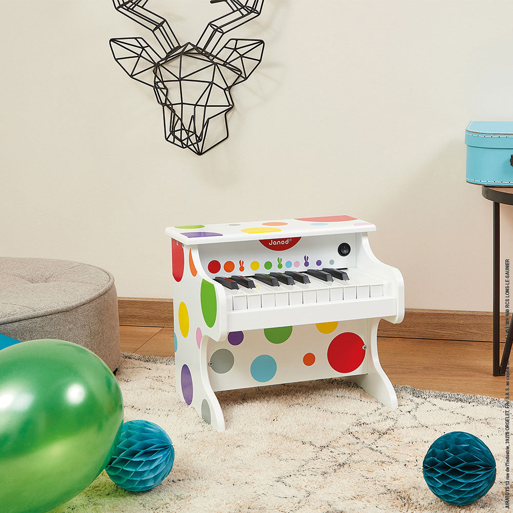 Elektronisches Confetti-Klavier - tablude.com