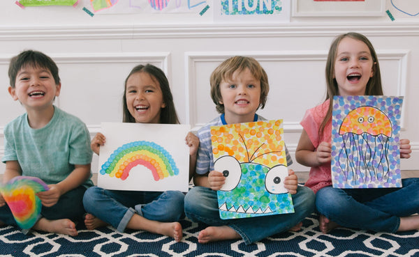 Große Punktmarker – Grundfarben