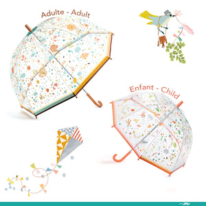 Großer Regenschirm - Kleine Blumen - tablude.com