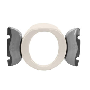 2-in-1 Töpfchen & WC-Aufsatz – Weiß-Grau