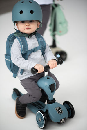Kinderhelm 3+ S-M - Steel - tablude.com