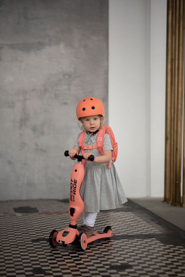 Laufrad und Fahrrad 2in1 Highwaykick  1-5 Jahre - Peach - tablude.com