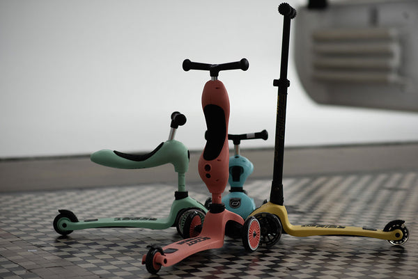 Laufrad und Fahrrad 2in1 Highwaykick  1-5 Jahre - Peach - tablude.com