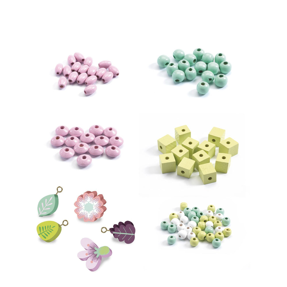 Schmuck-Bastelset – Blätter und Blumen - tablude.com
