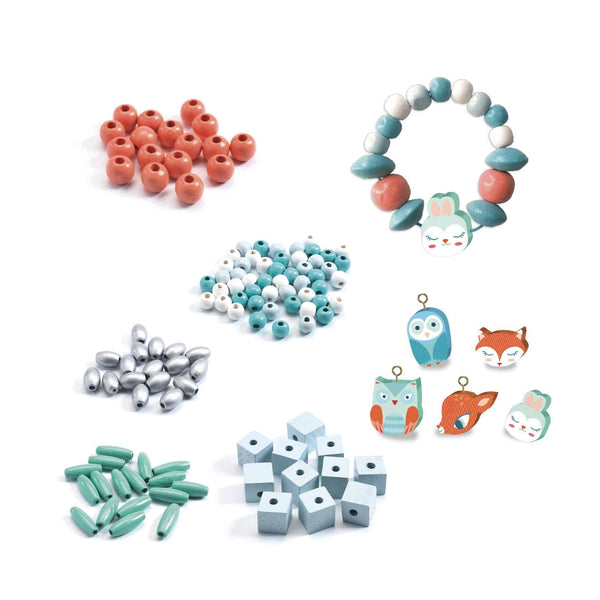 Set zum Basteln von Schmuck - Kleine Tiere - tablude.com