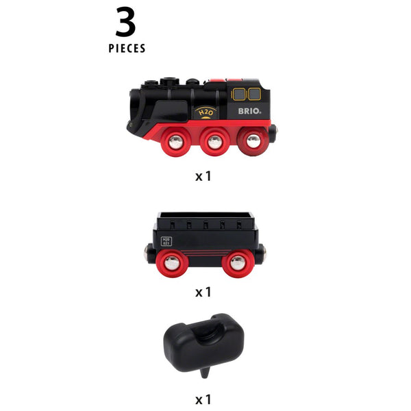 Batteriebetriebene Dampflokomotive