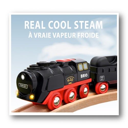 Batteriebetriebene Dampflokomotive