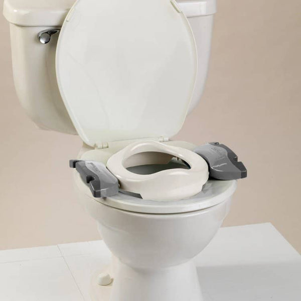 2-in-1 Töpfchen & WC-Aufsatz – Rosa-Weiß