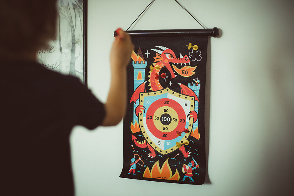 Magnetisches Dartspiel – Drachen - tablude.com