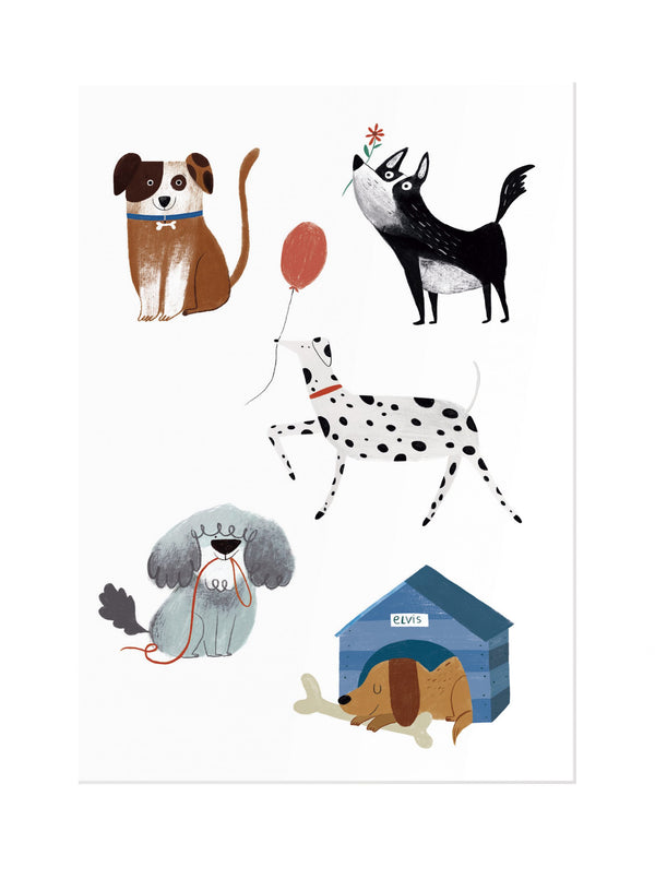 Tattoos für Kinder – Hunde - tablude.com
