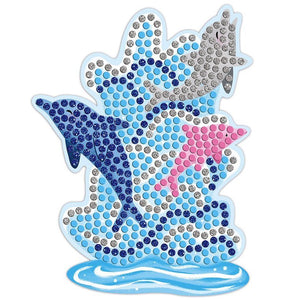 Kreativset Mosaik – Delfine und Meerjungfrauen 7 - tablude.com
