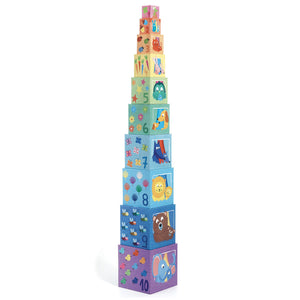 Pyramide Puzzle - Regenbogen - tablude.com
