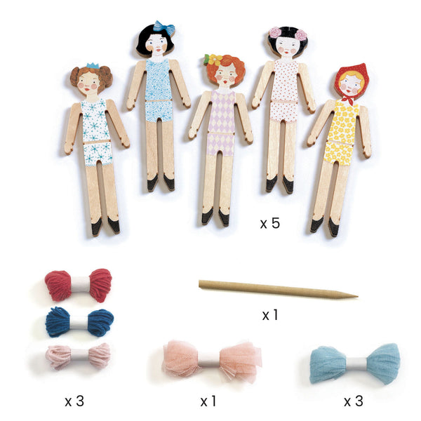 DIY-Kunstset Puppen – Süße Nacht - tablude.com