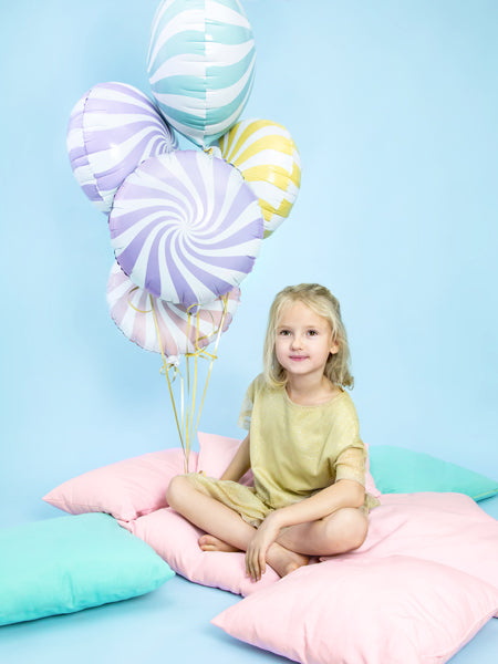 Folienballon – Bonbon hellblau 35 cm