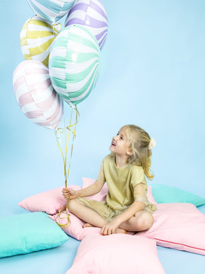 Folienballon – Bonbon hellblau 35 cm