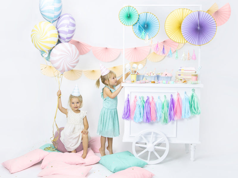 Folienballon – Bonbon hellblau 35 cm