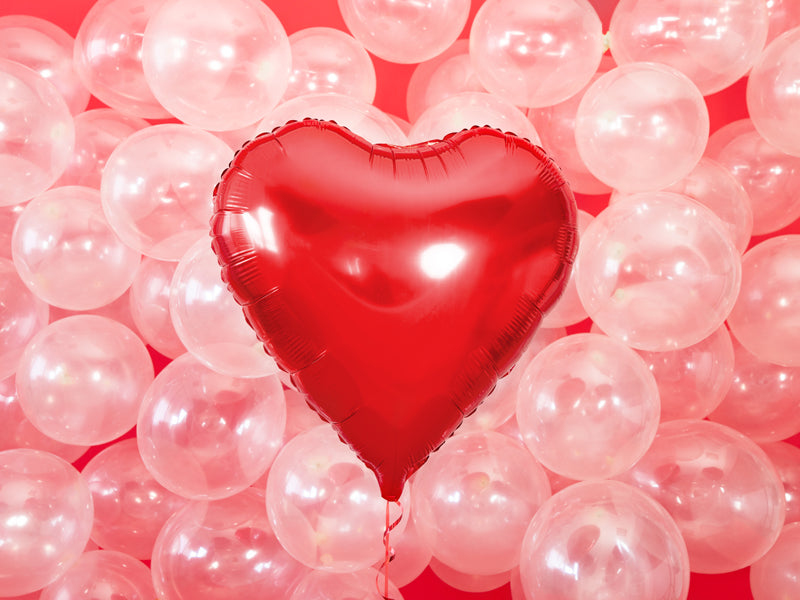 Folienballon – Herz rot 61 cm