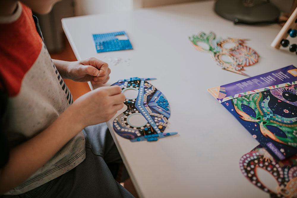 Kreativset Mosaik – Masken 7+ - tablude.com