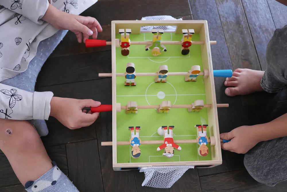 Mini-Tischfußball