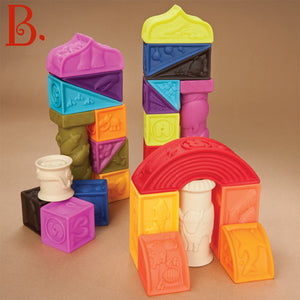 Weiche Bausteine Elemenosqueeze – großes Set - tablude.com