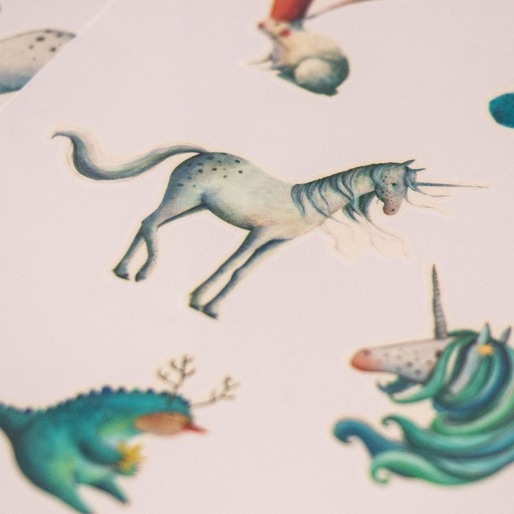 Tattoos für Kinder – Einhörner - tablude.com