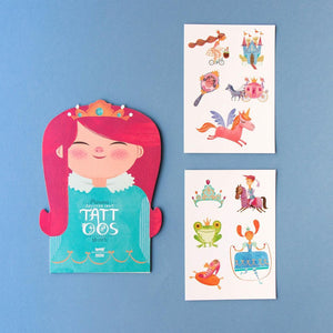 Tattoos für Kinder – Prinzessin - tablude.com