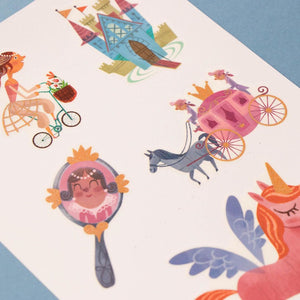 Tattoos für Kinder – Prinzessin - tablude.com