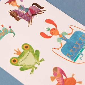 Tattoos für Kinder – Prinzessin - tablude.com