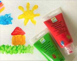 Fingerfarben  in Tuben - tablude.com