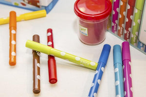 Filzstifte für Kleinkinder - 8 Farben - tablude.com