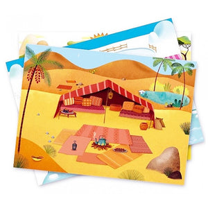Aufkleber-Set – Länder - tablude.com