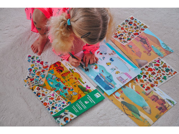 Aufkleber-Set – Länder - tablude.com
