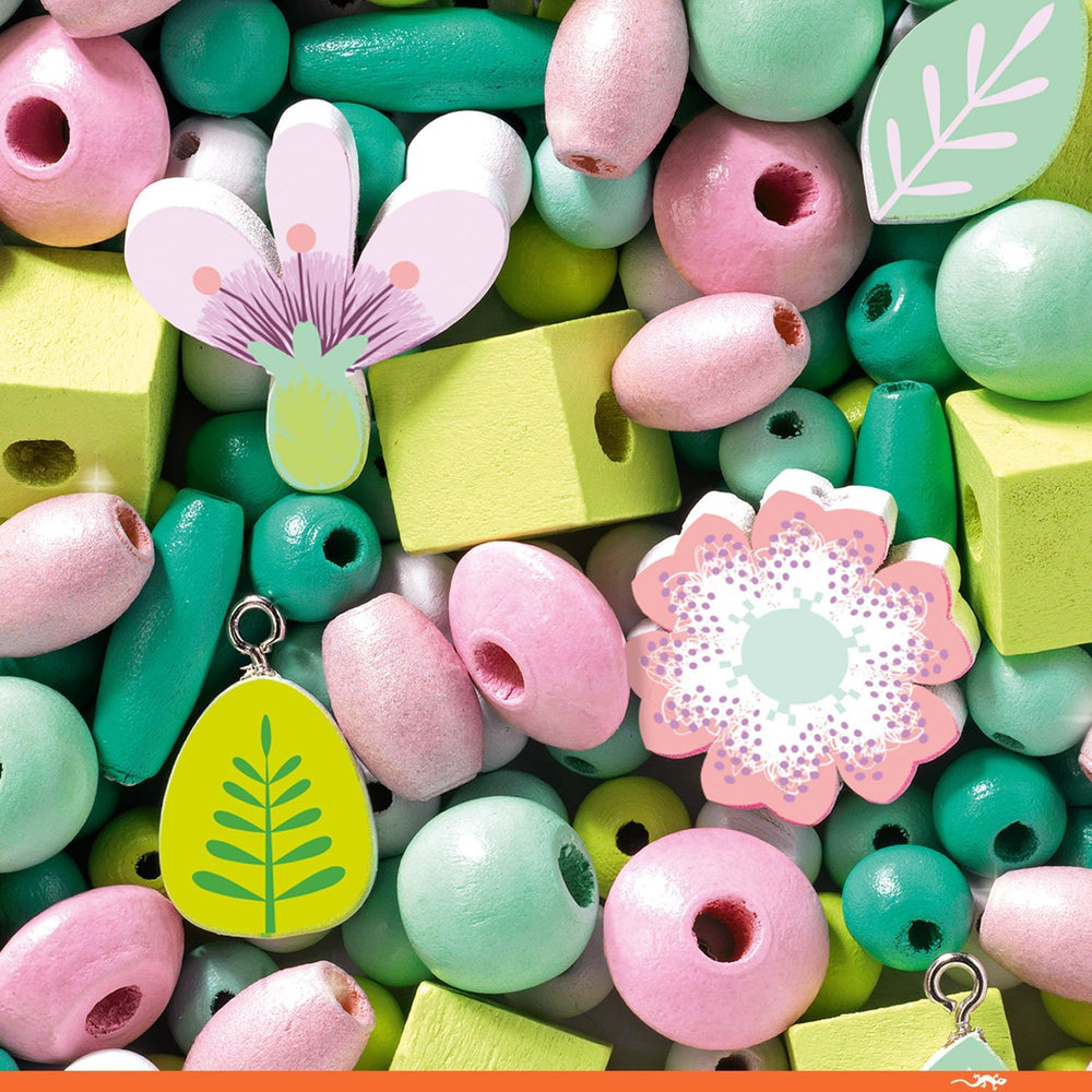Schmuck-Bastelset – Blätter und Blumen - tablude.com