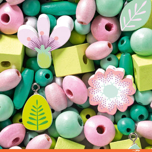Schmuck-Bastelset – Blätter und Blumen - tablude.com