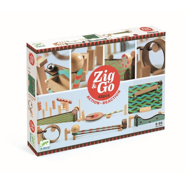 Zig&Go-Bahnbau-Set  - 48 Teile - tablude.com