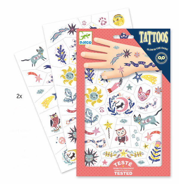 Im Dunkeln leuchtende Tattoos – Träume - tablude.com