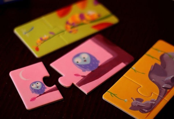 Puzzle Duo Djeco dla najmłodszych - Mamy i ich dzieci - tablude.com