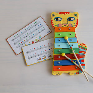 Holz-Zimbel  – Katze - tablude.com