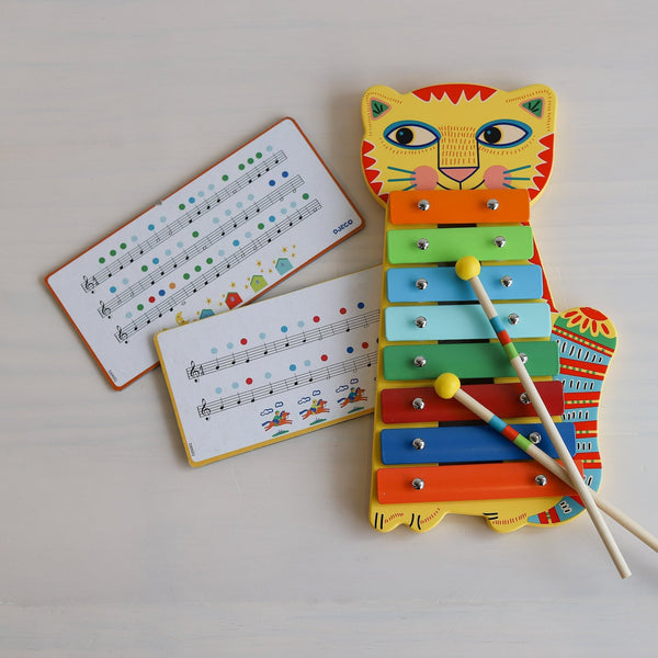 Holz-Zimbel  – Katze - tablude.com