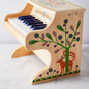 Kinderklavier aus Holz – Elektronisches Piano mit 18 Tasten