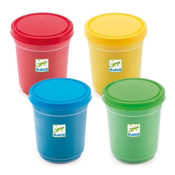 Modelliermasse  -  4 Farben - tablude.com