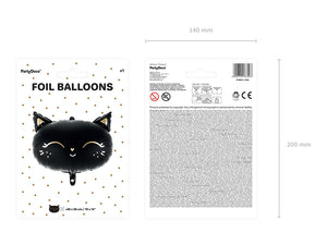 Folienballon – Schwarze Katze 48 x 36 cm