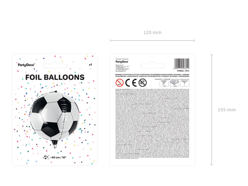 Folienballon – Ball 40 cm