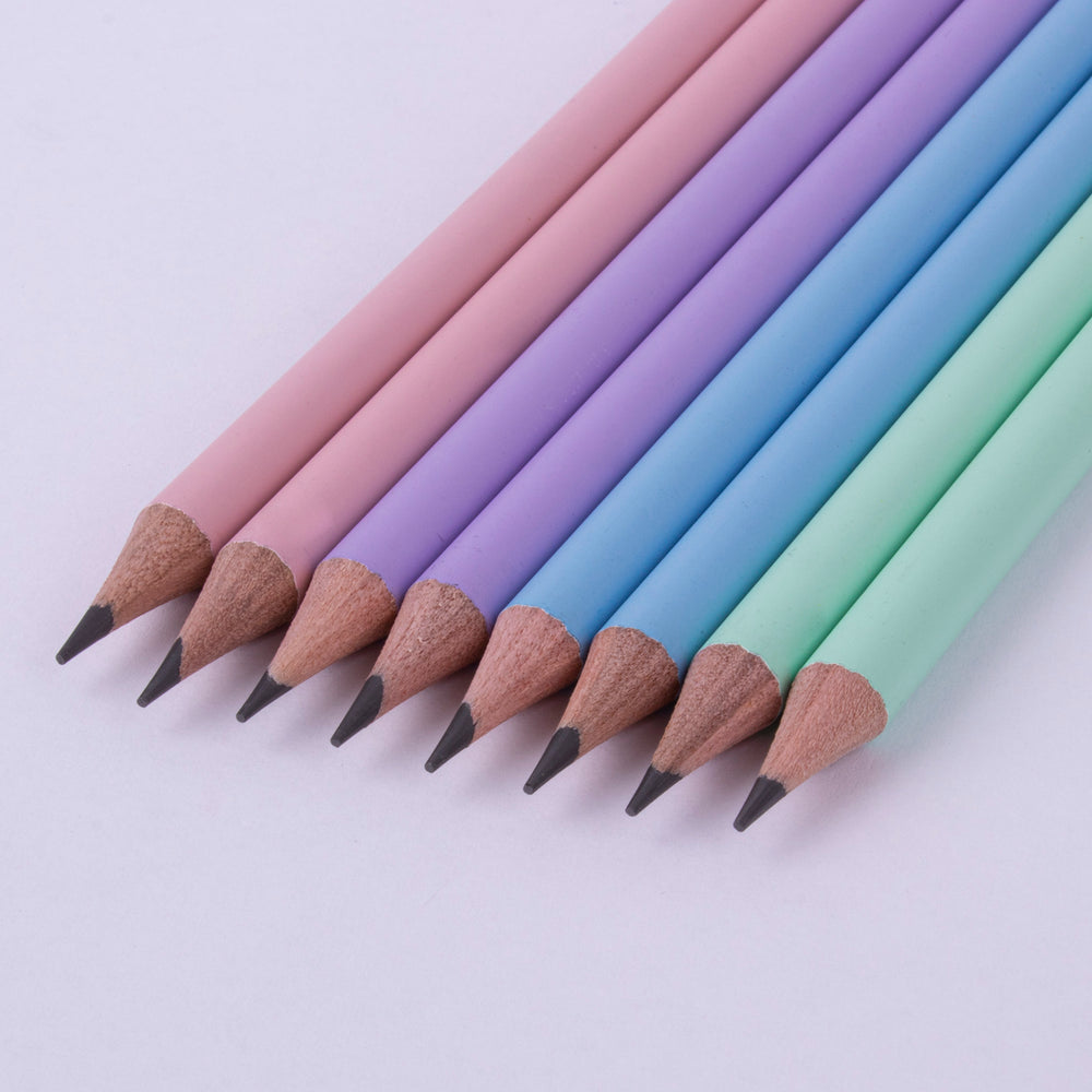 Bleistiftset mit Radiergummi Nordik Collection – 8 Stück - tablude.com