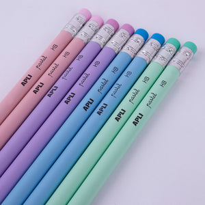 Bleistiftset mit Radiergummi Nordik Collection – 8 Stück - tablude.com