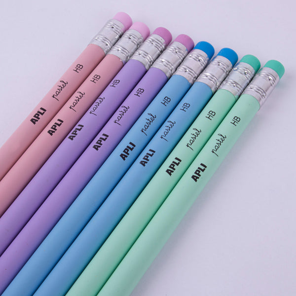 Bleistiftset mit Radiergummi Nordik Collection – 8 Stück - tablude.com